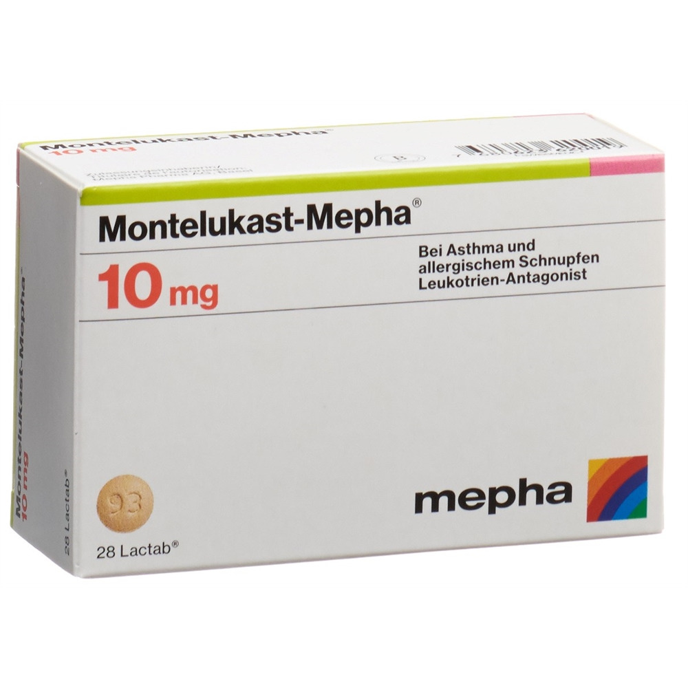 MONTELUKAST Mepha 10 mg, image principale