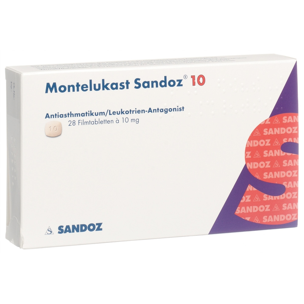 MONTELUKAST Sandoz 10 mg, image principale