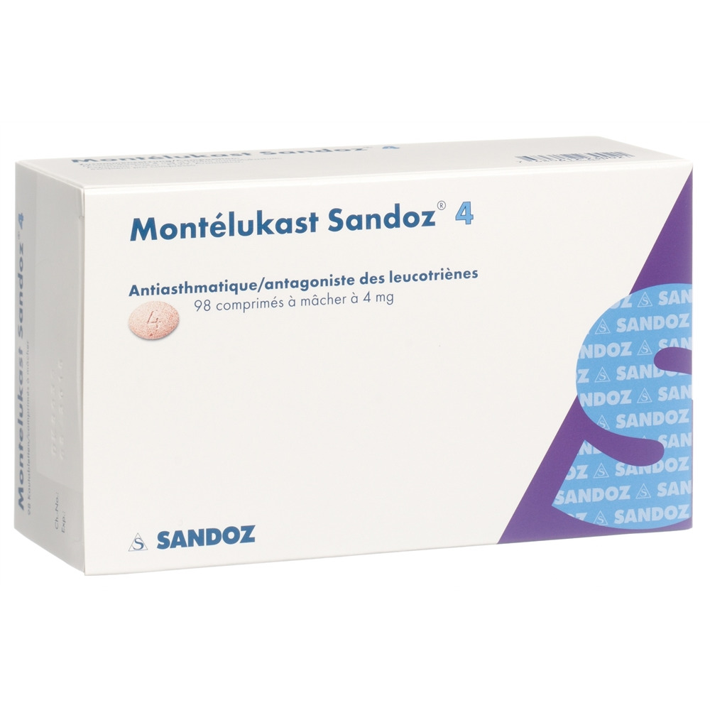 MONTELUKAST Sandoz 4 mg, Bild 2 von 2