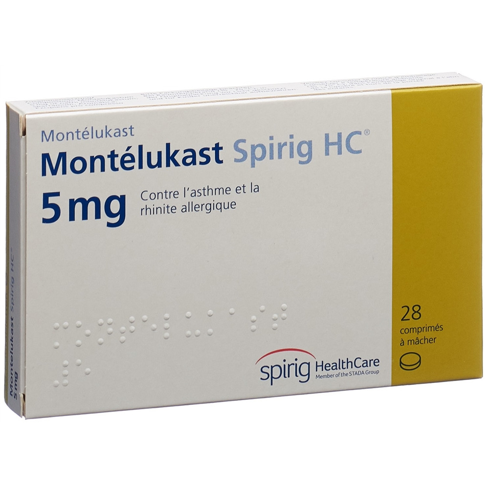 MONTELUKAST Spirig HC 5 mg, image 2 sur 2