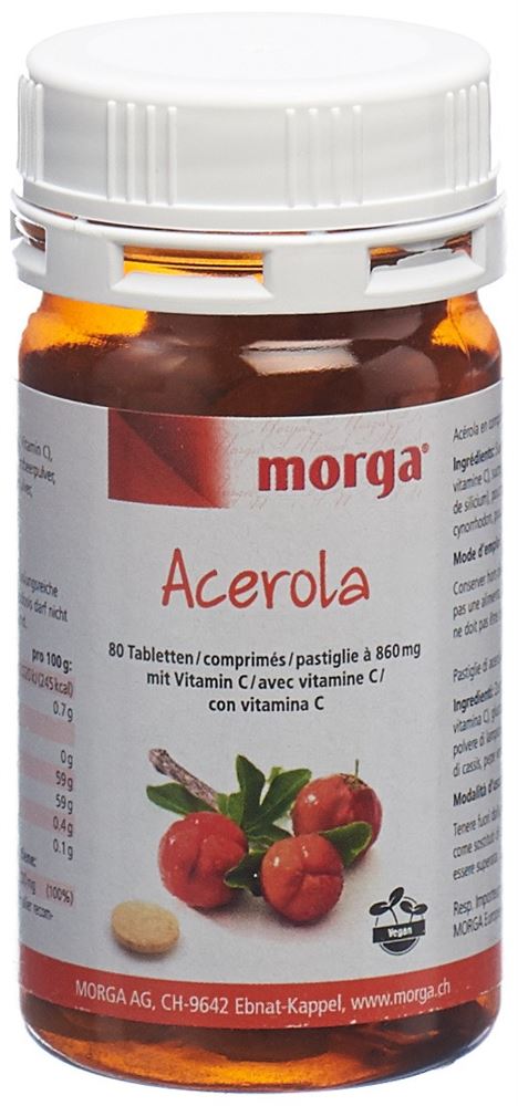 MORGA acerola 80 mg