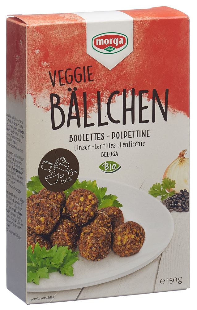 MORGA boulettes de lentilles