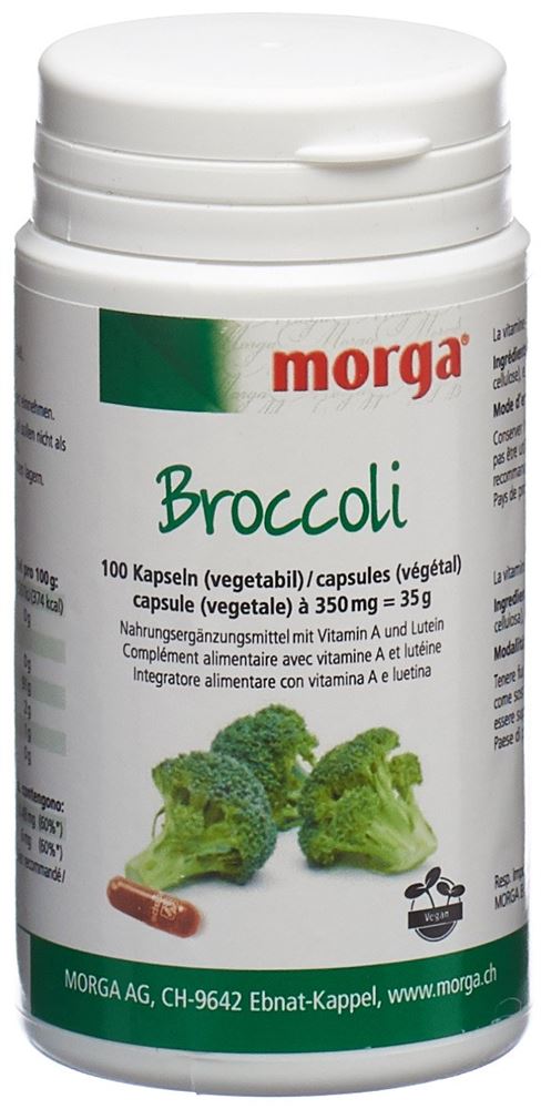 MORGA brocoli capsules végétales