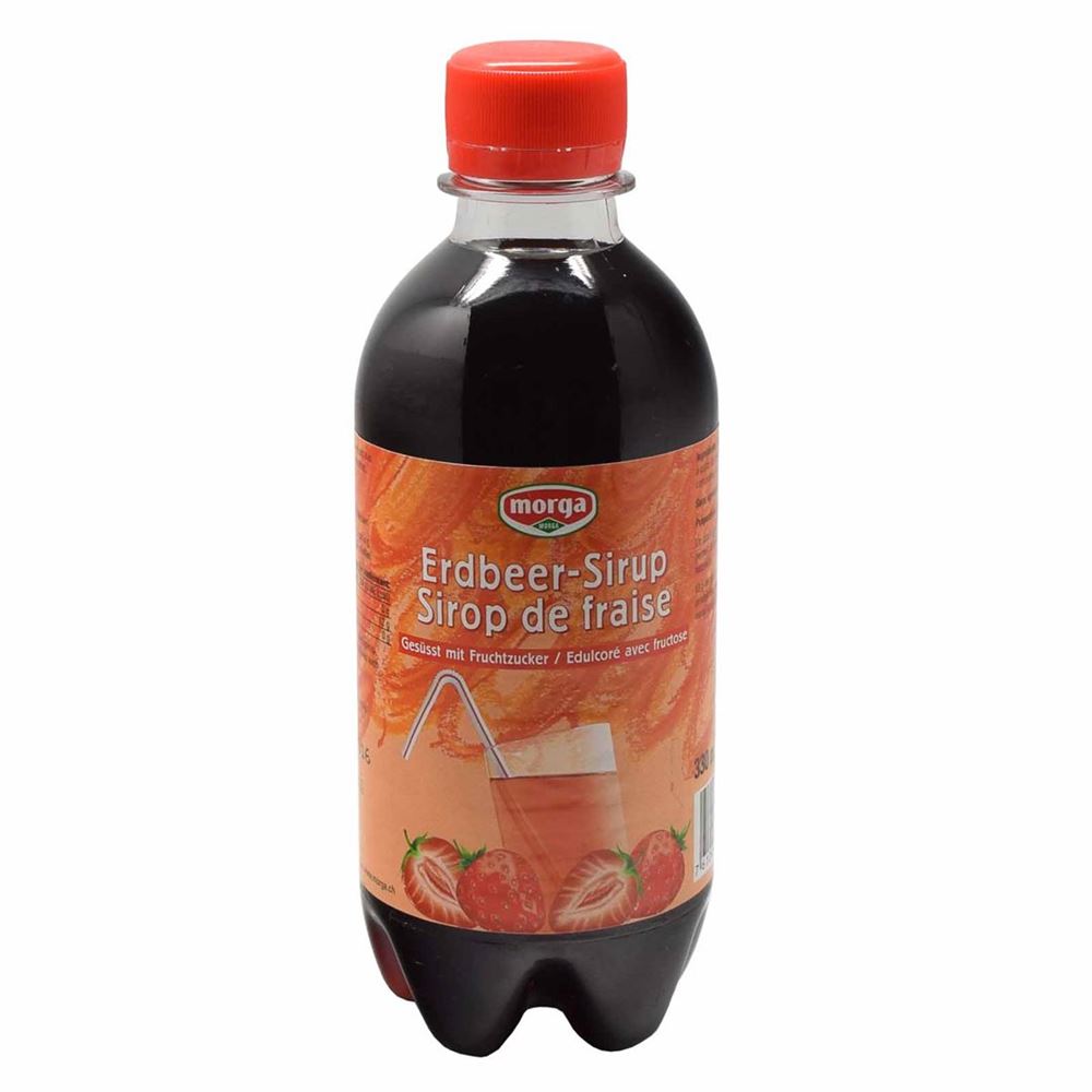 MORGA Erdbeer Sirup, Hauptbild