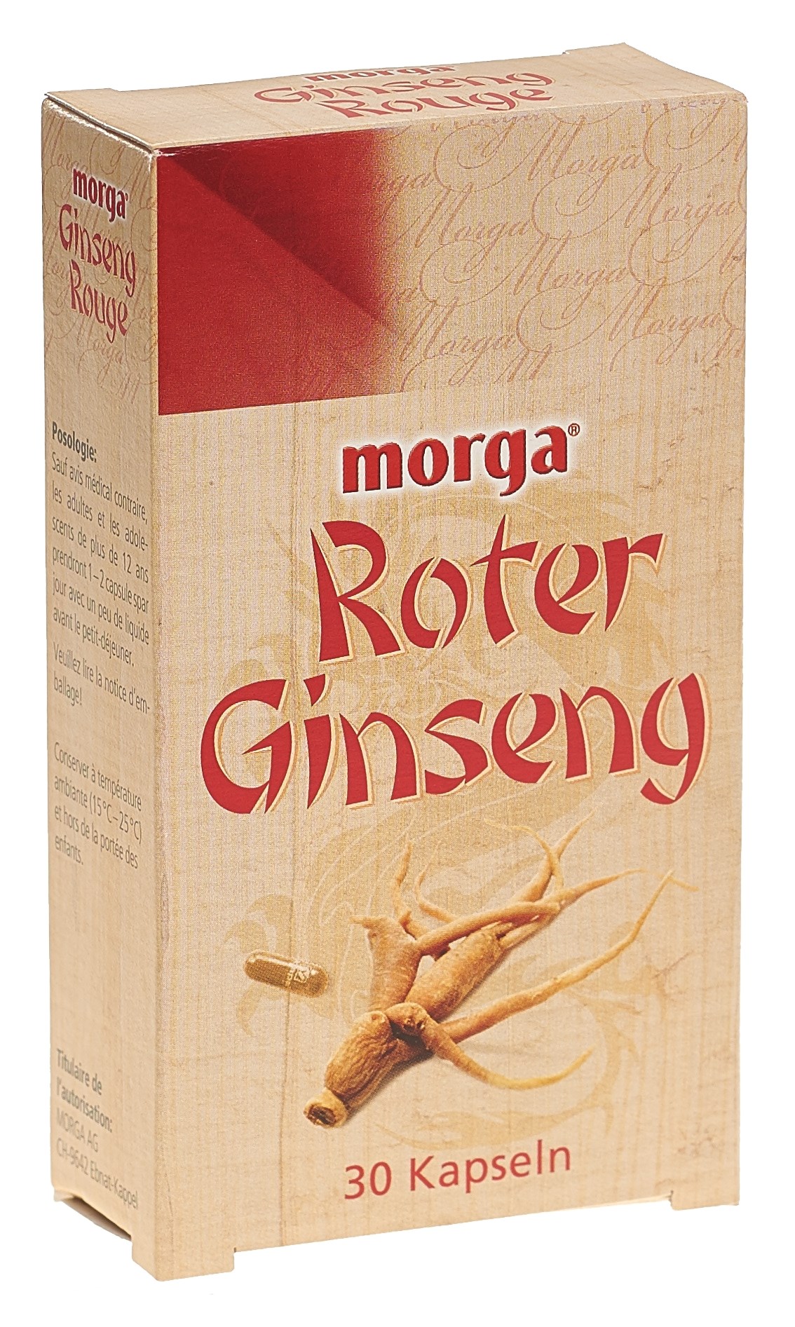 MORGA Ginseng rouge