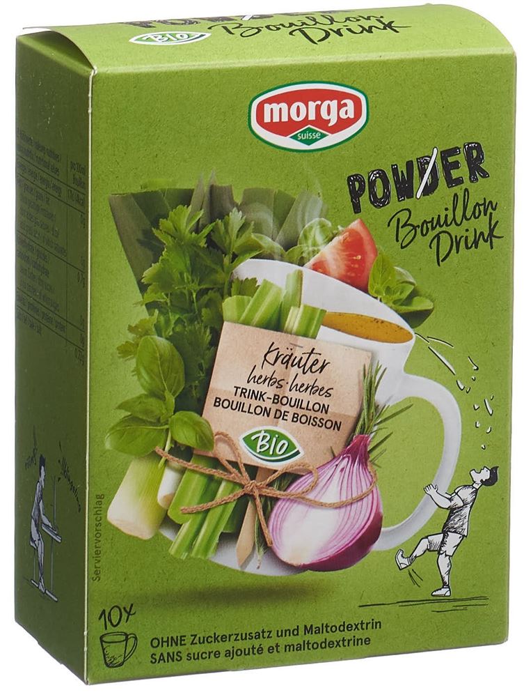 MORGA PowerPowder BouillonDrink, image principale