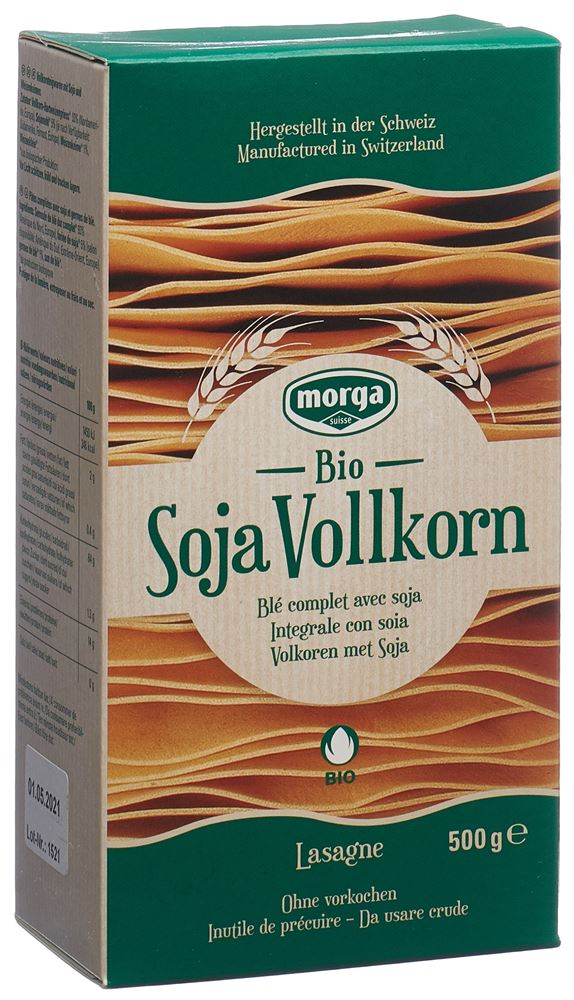 MORGA Soja Vollkorn Lasagne