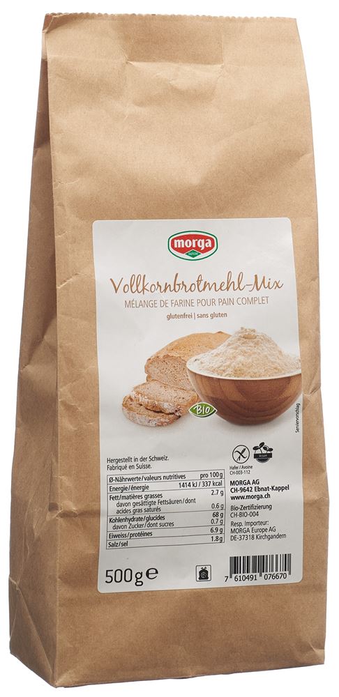MORGA Vollkornbrot-Mehl-Mix, Hauptbild