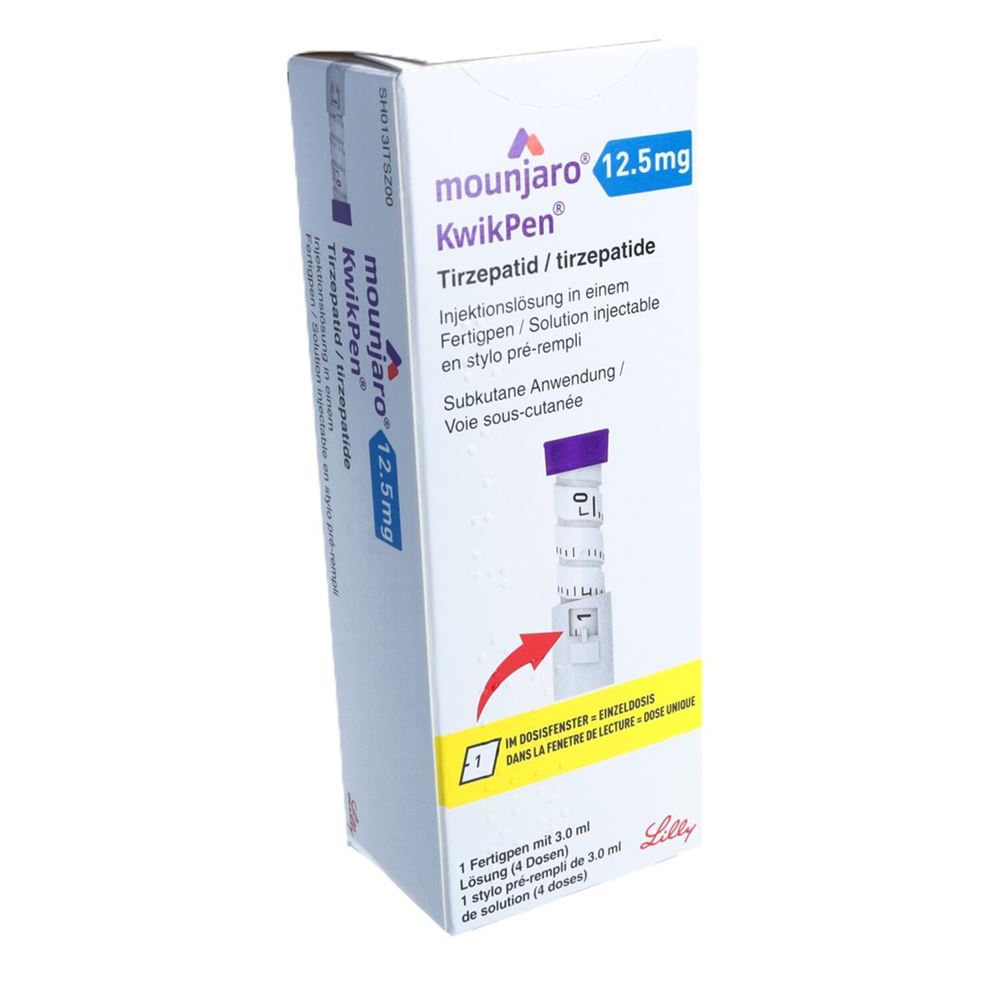 MOUNJARO KwikPen 12.5 mg/0.6ml, Hauptbild