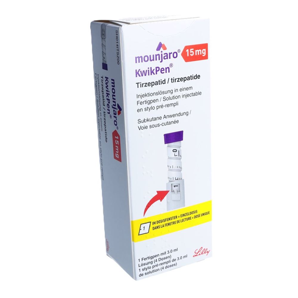 MOUNJARO KwikPen 15 mg/0.6ml, image principale