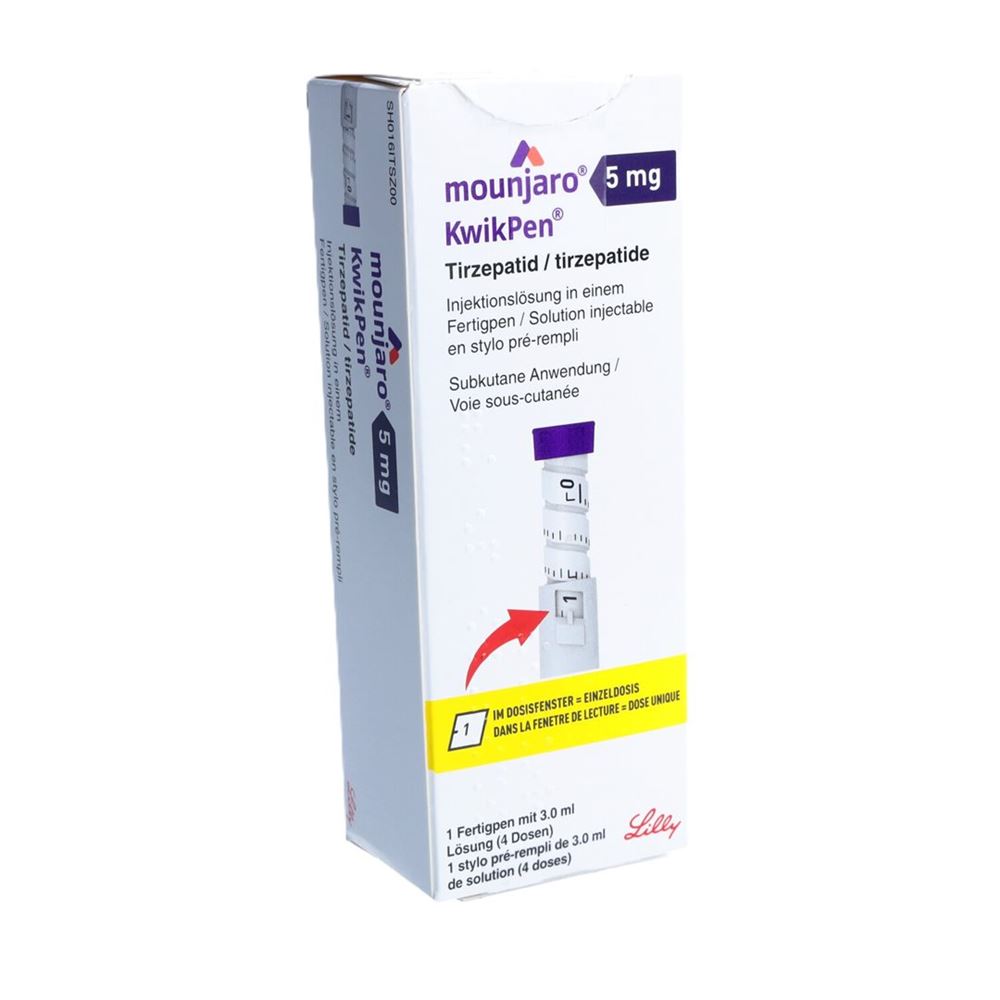 MOUNJARO KwikPen 5 mg/0.6ml, image principale