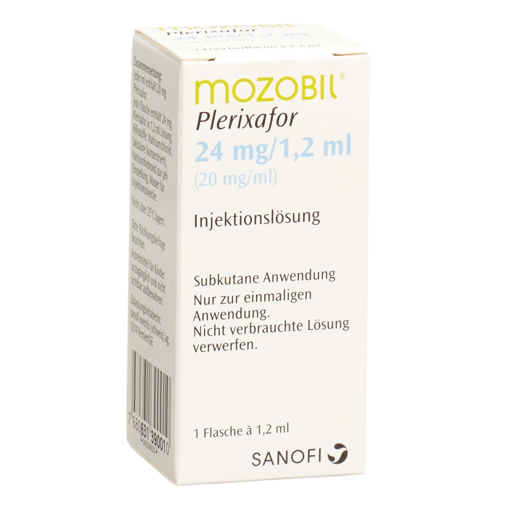 MOZOBIL sol inj 24 mg/1.2ml flac 1.2 ml