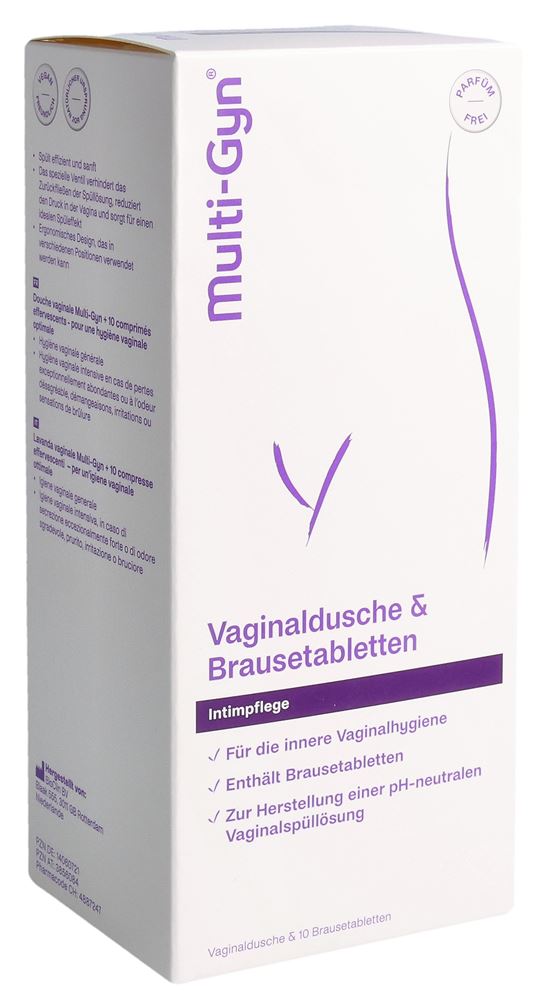 MULTI-GYN Combi Vaginal-Dusch + Brausetabletten