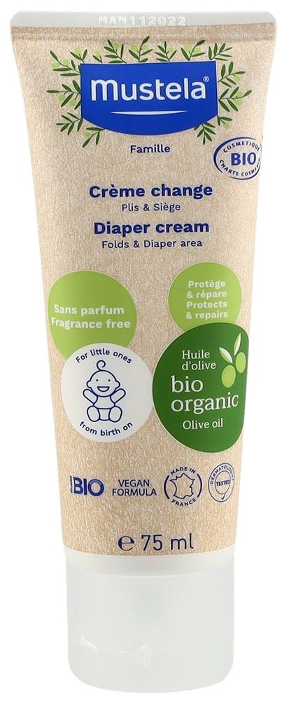 Mustela BIO crème pour le change, image principale