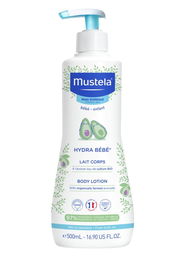 Mustela Hydra bébé lait corps
