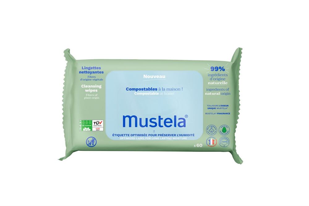 Mustela lingettes peau normal, image principale