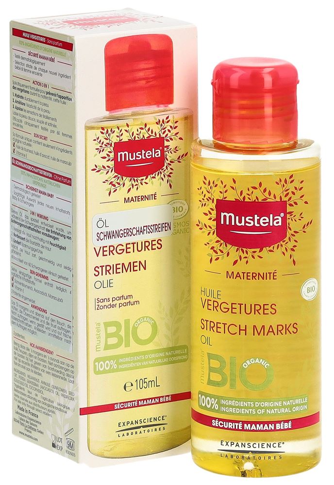 Mustela Maternité huile vergetures