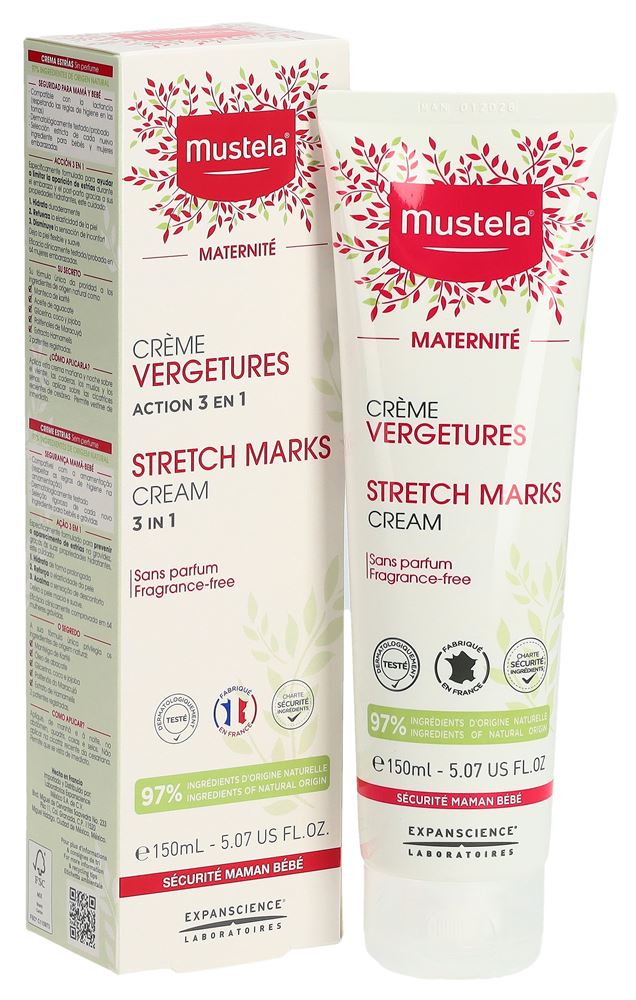 Mustela Mutterschaft Schwangerschaftsstreifen Creme