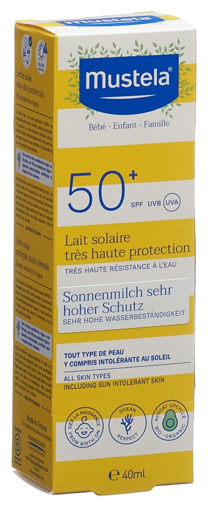 Mustela Sonnenschutz Sonnenmilch