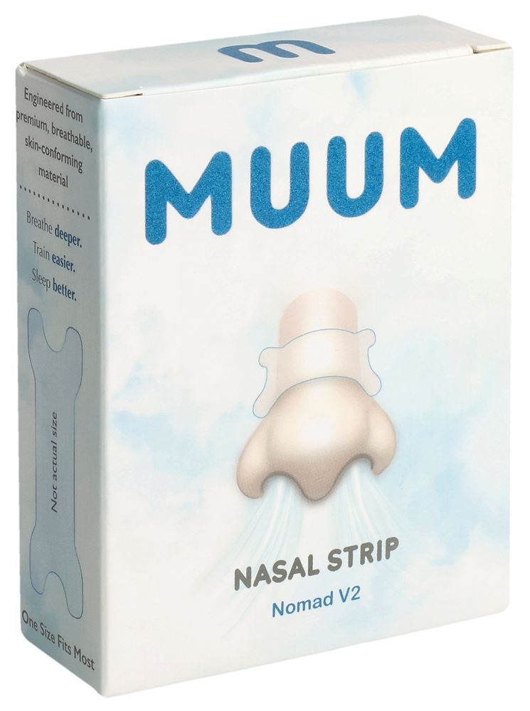 MUUM Nomad Nasenstreifen Nasenatmung