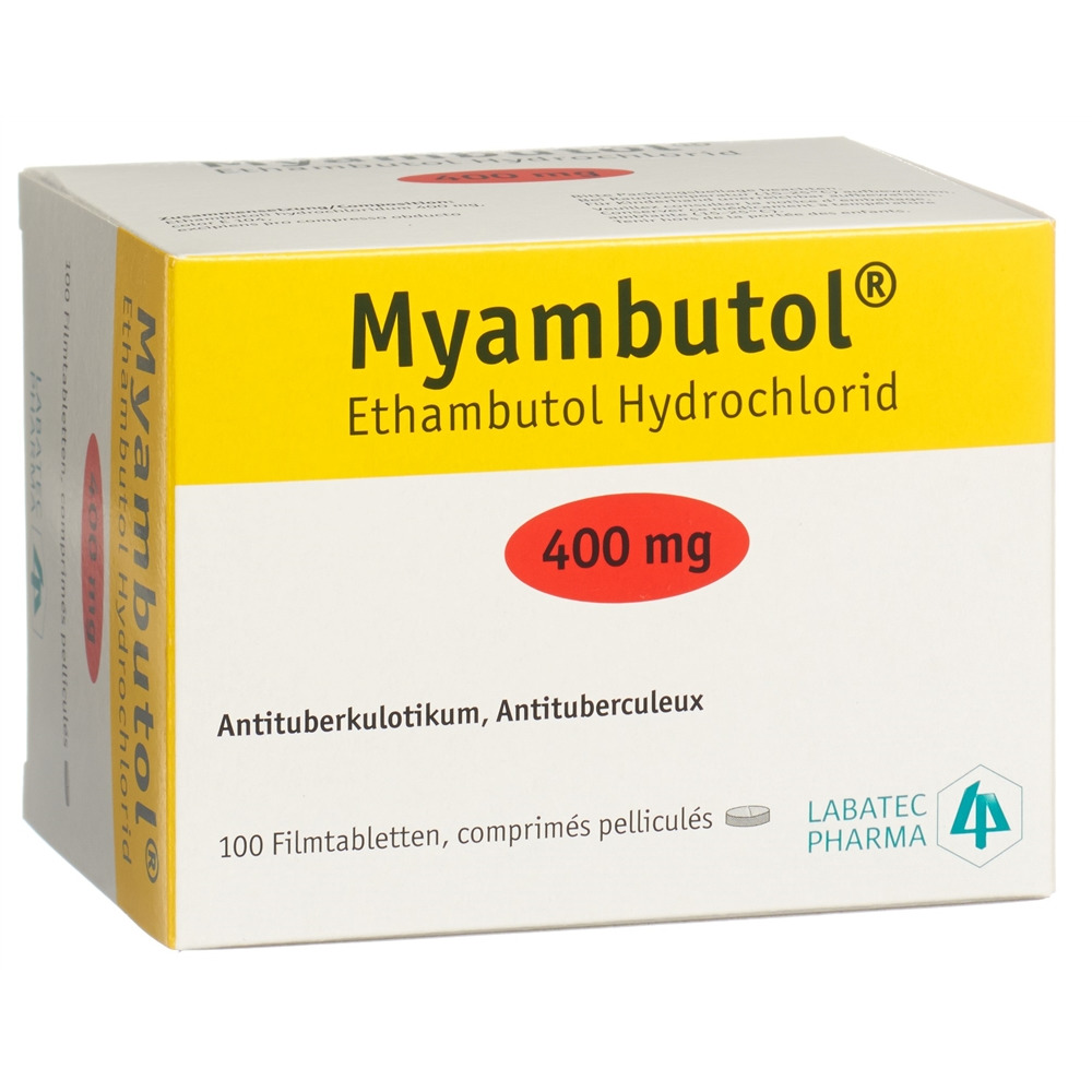 MYAMBUTOL Filmtabl 400 mg Blist 100 Stk, Bild 2 von 2