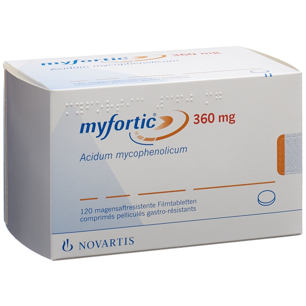 MYFORTIC cpr pell 360 mg blist 120 pce, image principale