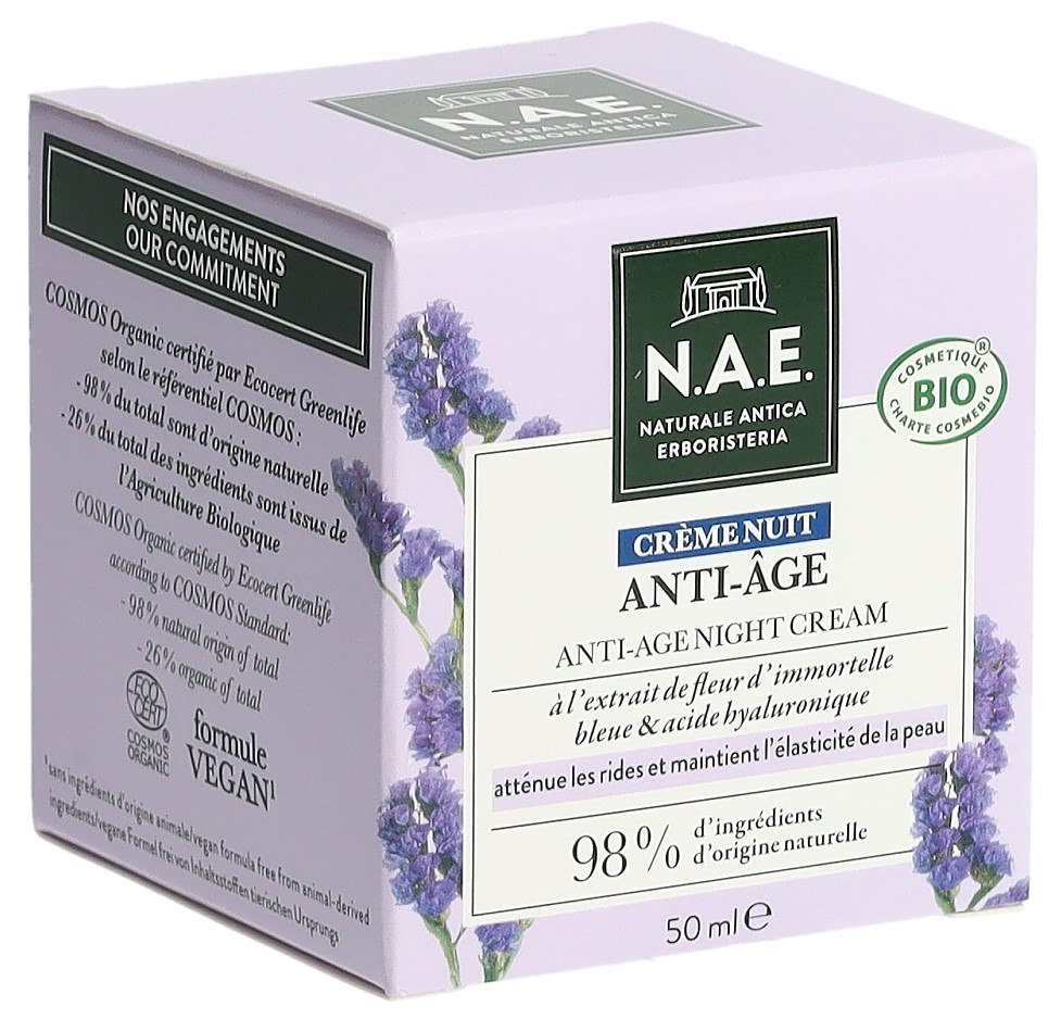 N.A.E Face Care Anti-Age Night Cream, Hauptbild