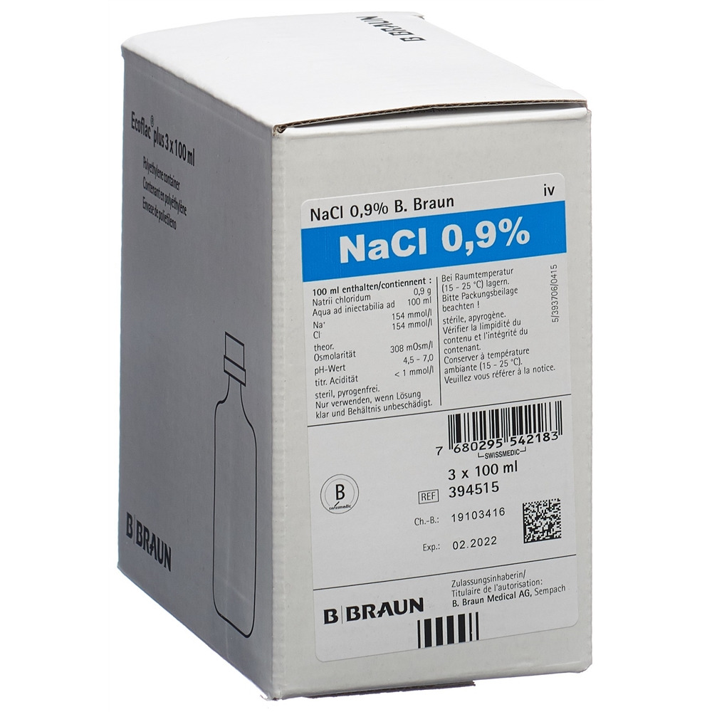 NACL Braun 0.9 %, image principale