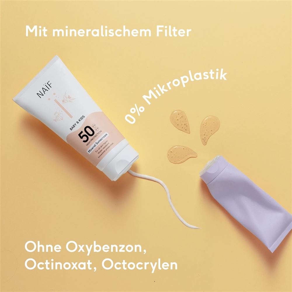 NAIF Baby & Kids Mineral Sunscreen, image 2 sur 2