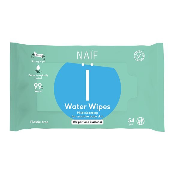 NAIF Lingettes pour Bébés sans plastique