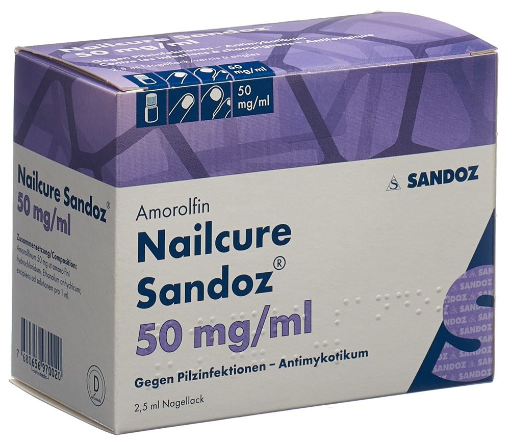 NAILCURE Nagellack 50 mg/ml