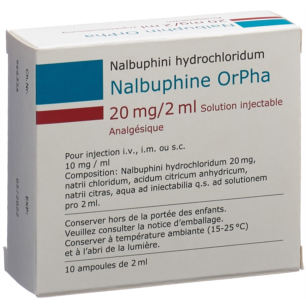 NALBUPHINE OrPha 20 mg/2ml, Bild 2 von 2