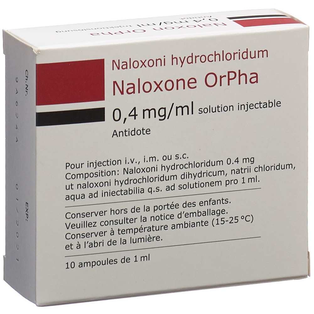 NALOXONE OrPha 0.4 mg/ml, image 2 sur 2