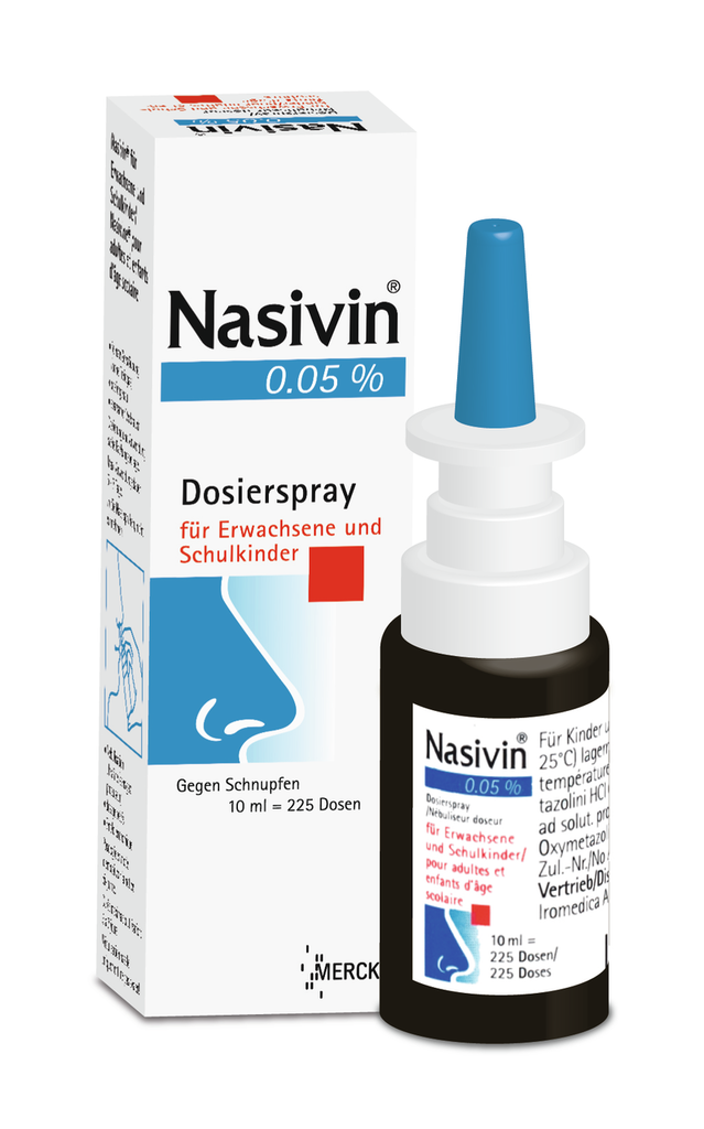 NASIVINE Dosierspray 0.05 % Fl 10 ml, Hauptbild