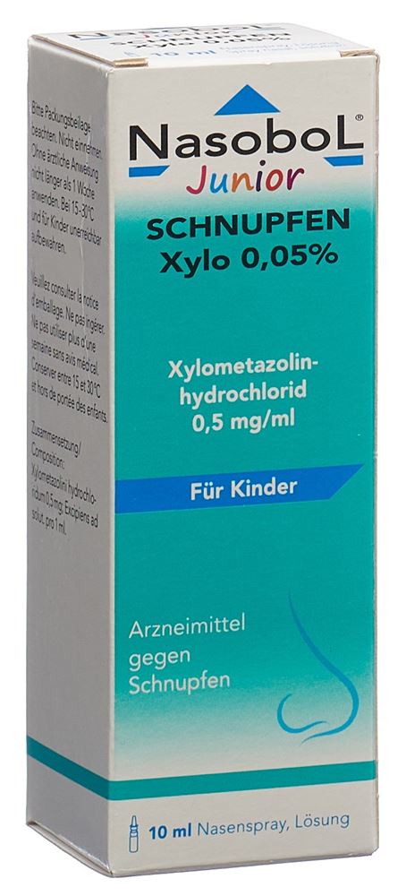 NASOBOL Junior Schnupfen Xylo 0.05 %