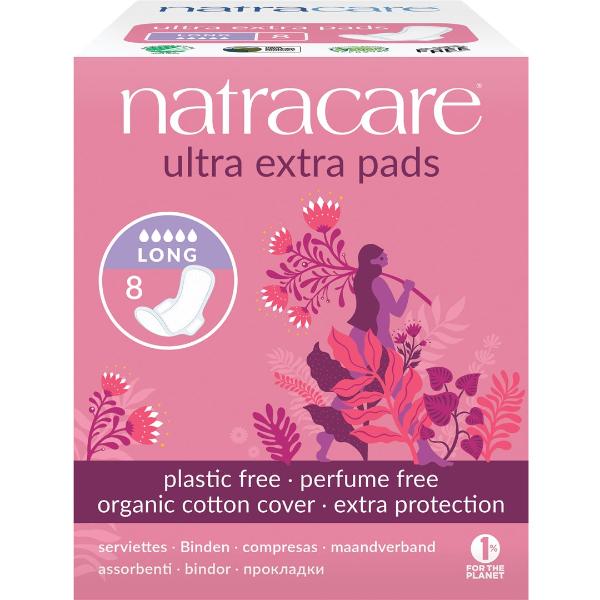 NATRACARE Damenbinden mit Flügel, Hauptbild