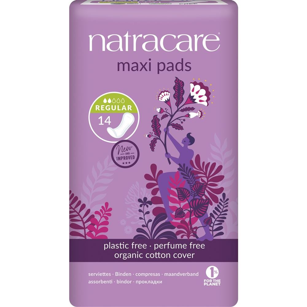 NATRACARE serviettes hygiéniques