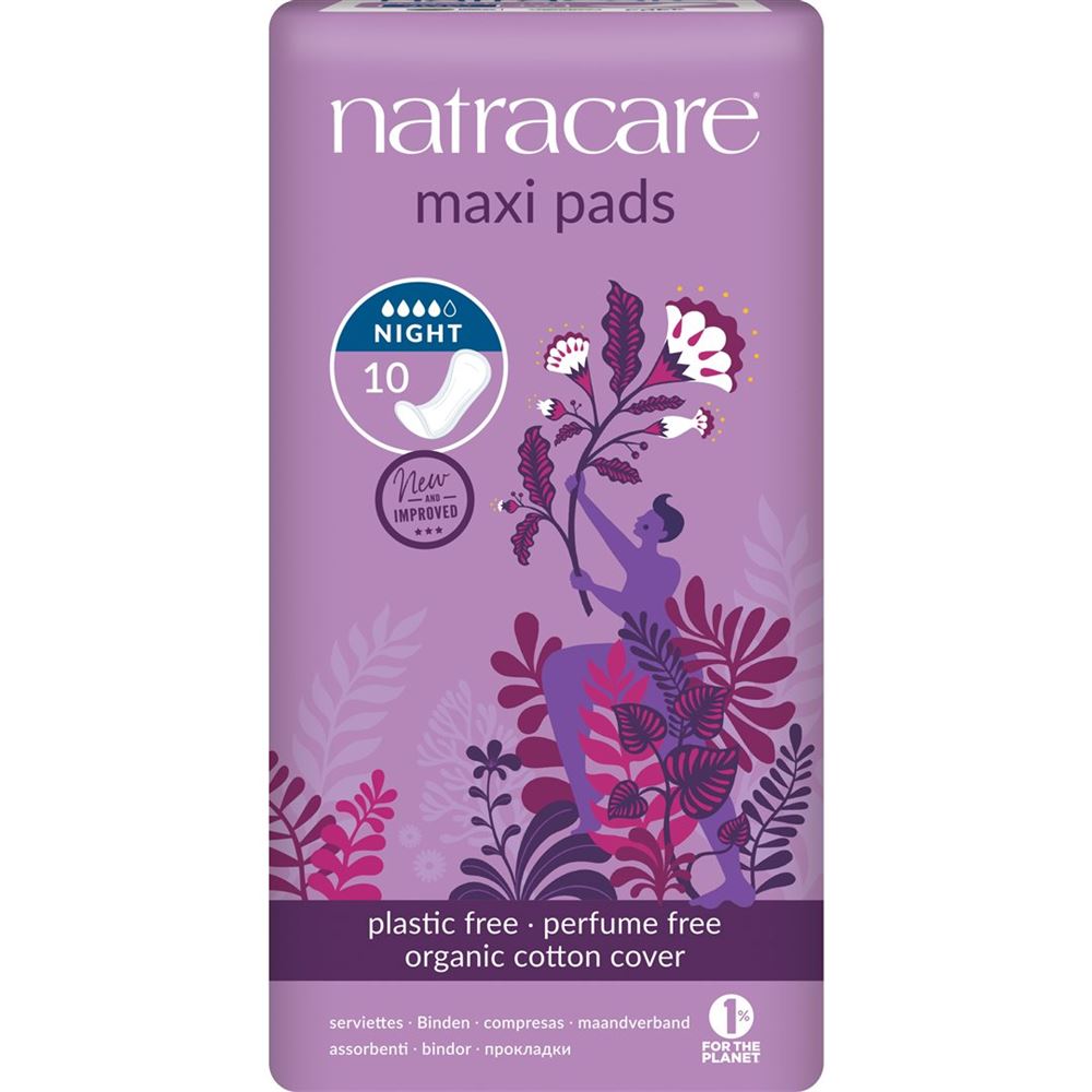 NATRACARE serviettes hygiéniques