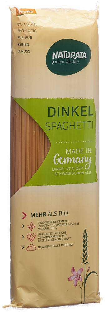 NATURATA Spaghetti Dinkel hell