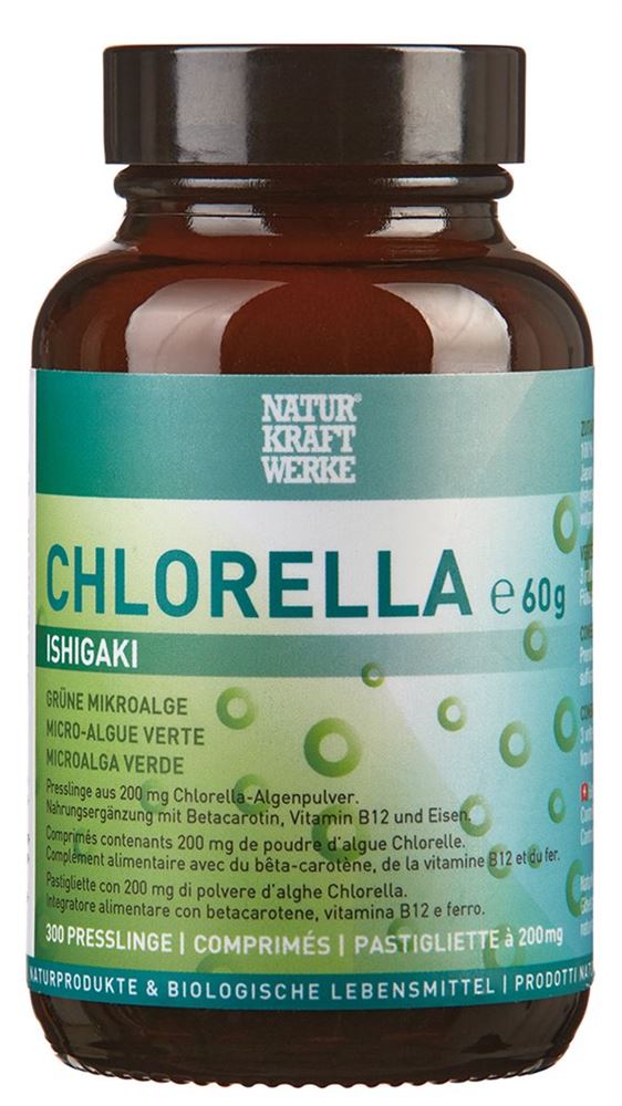 NATURKRAFTWERKE Chlorella Ishigaki comprimés à 200mg