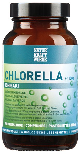 NATURKRAFTWERKE Chlorella Ishigaki comprimés à 200mg