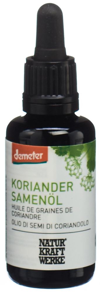 NATURKRAFTWERKE Koriandersamenöl, Hauptbild