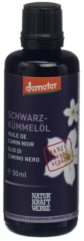 NATURKRAFTWERKE Schwarzkümmelöl nativ, Hauptbild