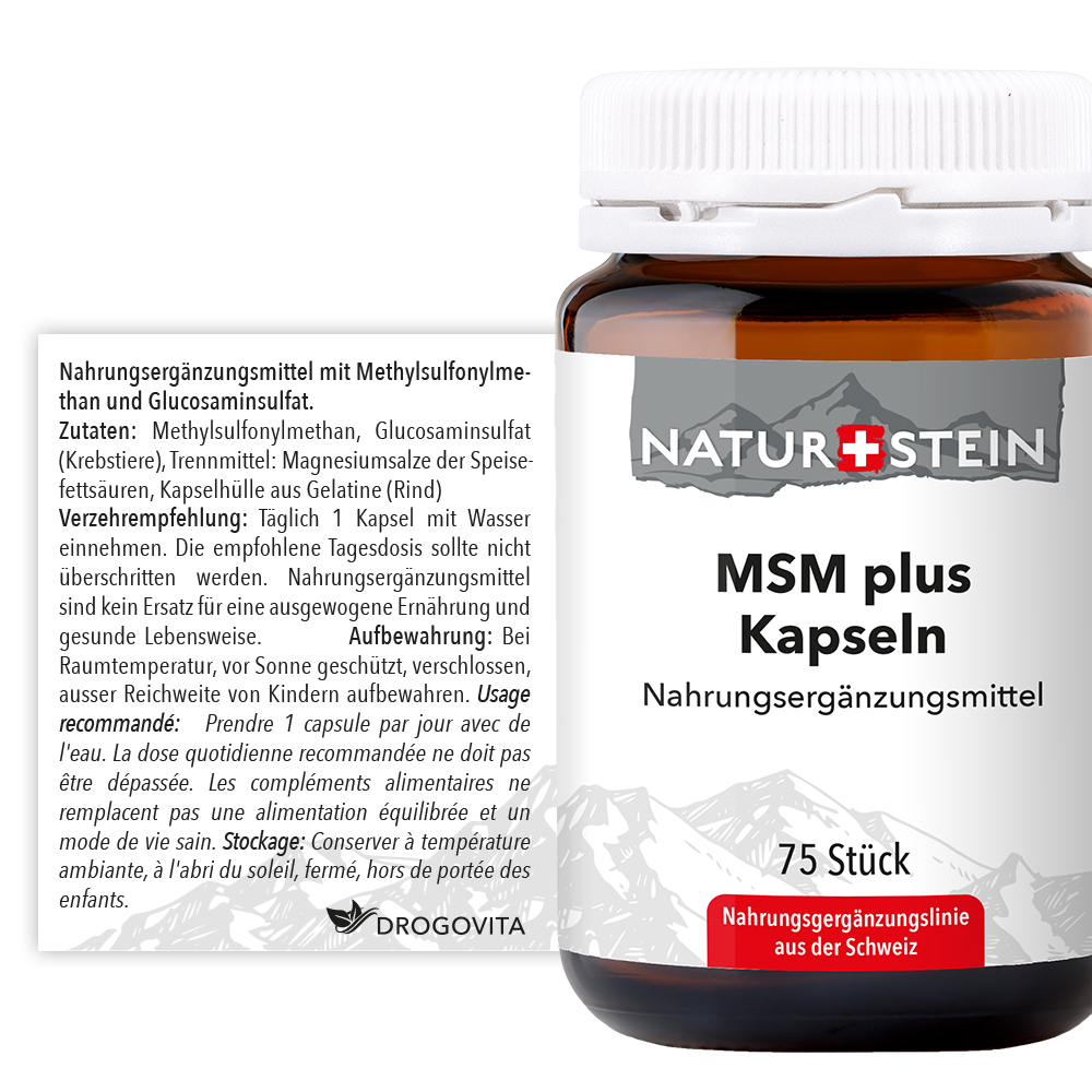 NATURSTEIN MSM plus, Bild 2 von 4