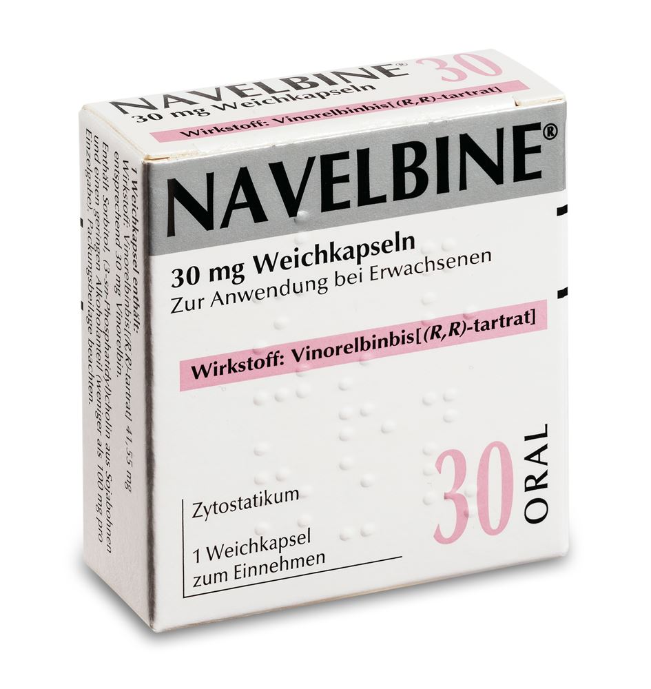 NAVELBINE Weichkaps 30 mg Blist 1 Stk, Hauptbild
