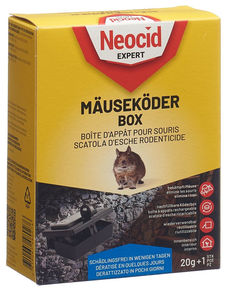 Neocid EXPERT boîte d'appât pour souris