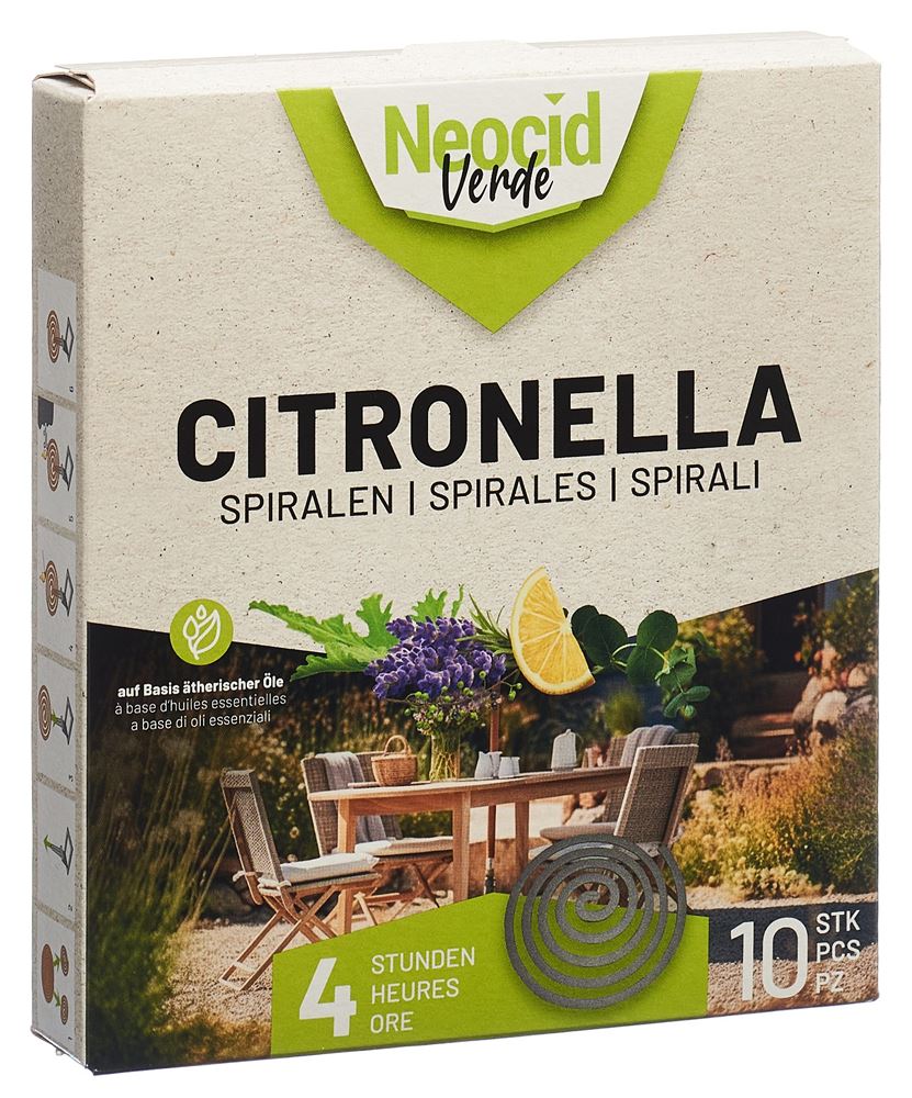 Neocid Citronella Spiralen, Hauptbild