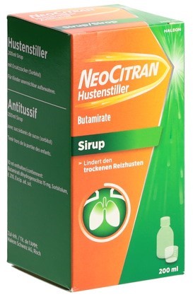 NEOCITRAN Antitussif 15 mg/10ml