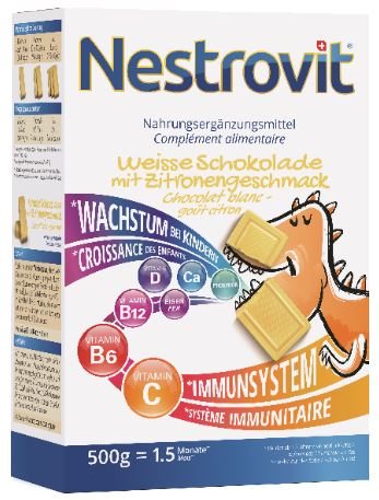 NESTROVIT Weisse Schokolade 500 g, Hauptbild
