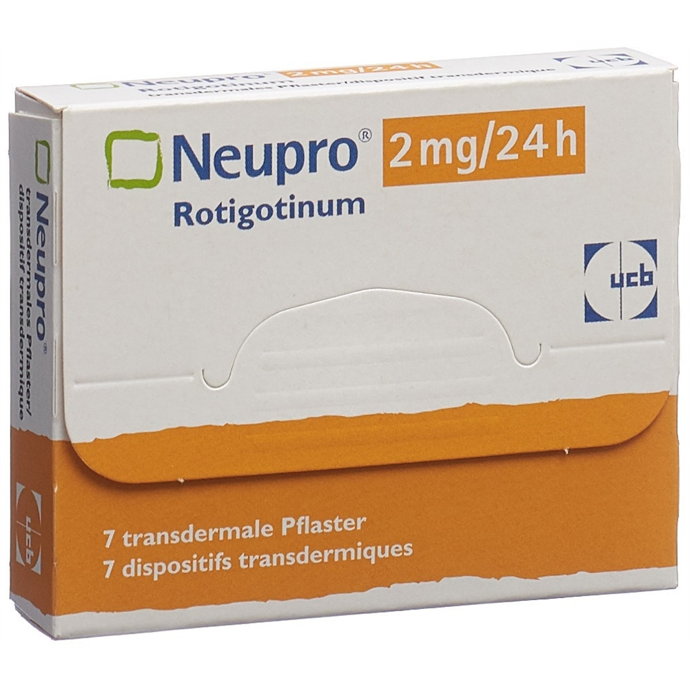 NEUPRO patchs mat 2 mg/24h sach 7 pce